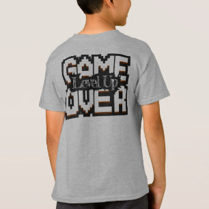 Game Over, Level Up: Pixelige Retro-Spielwelt T-Shirt