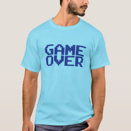 Game Over Logo Videospiel Computerspiel 2 T-Shirt