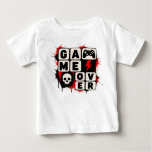 Game Over – Lustige Gaming-Typografie T-Shirt