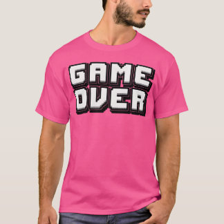 Game Over Retro Haut Kunst retro T-Shirt
