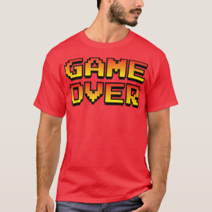 Game Over ~ Video Game Schriftart T - Shirt