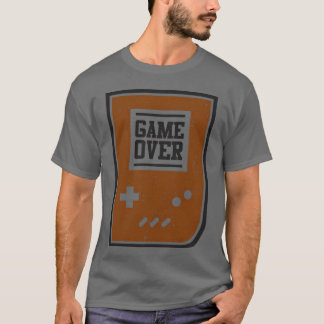 Game Over Videospiel Spieler Gamer Gaming Geschenk T-Shirt