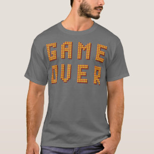 Game Over Vintage Retro Videospiele Gaming-Geschen T-Shirt
