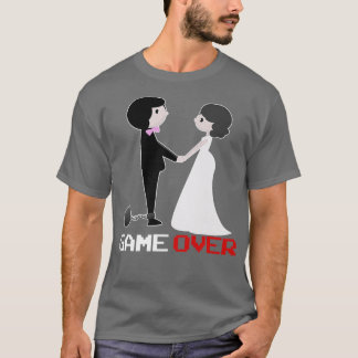 Game Over Wedding Groom JGA-Geschenk T-Shirt