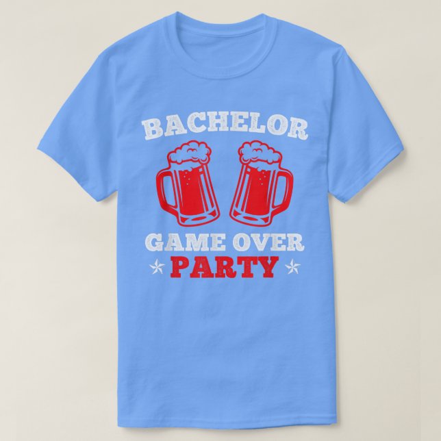 Game OverWedding Party Bachelor Party790 T-Shirt (Design vorne)