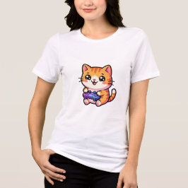 Game Paw On Cat Tri-Blend Shirt