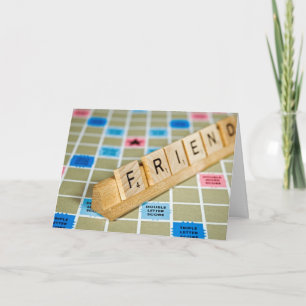 Game Pieces Friend's Birthday Karte