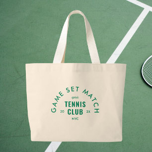 Game Set Match Après Tennis Club Individuelle  Jumbo Stoffbeutel