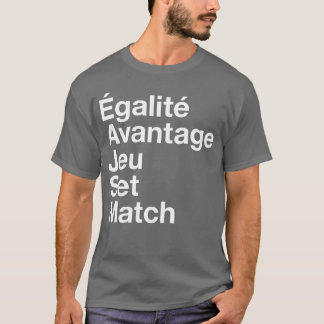 Game Set Match-Geschenk T-Shirt