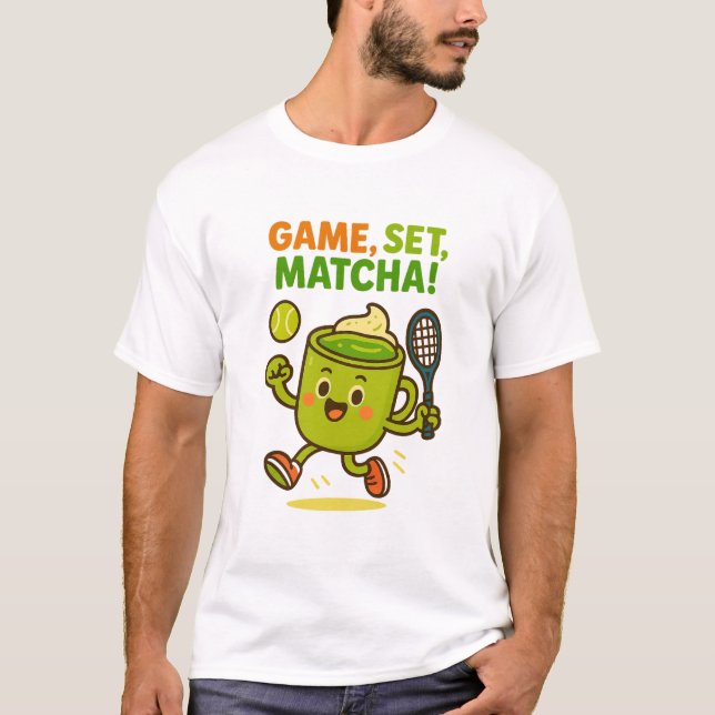 Game Set Matcha Shirt (Vorderseite)