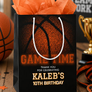 Game Time Basketball Geburtstag, Sport-Geburtstag Mittlere Geschenktüte