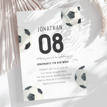 Game Time Soccer Football Boy Geburtstag