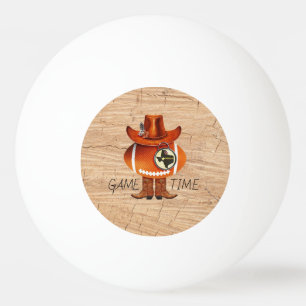 "GAME TIME" Texas Dallas Football Fan Ping Pong Ba Tischtennisball