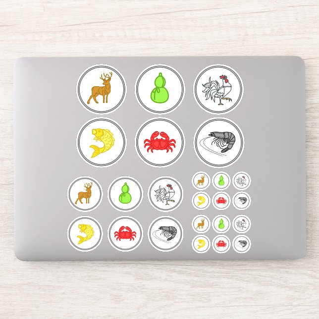 Game Vinyl Sticker Sheet (Computer)