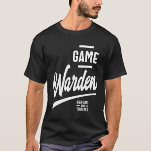 Game Warden Geschenk Funny Job Titel Beruf T-Shirt