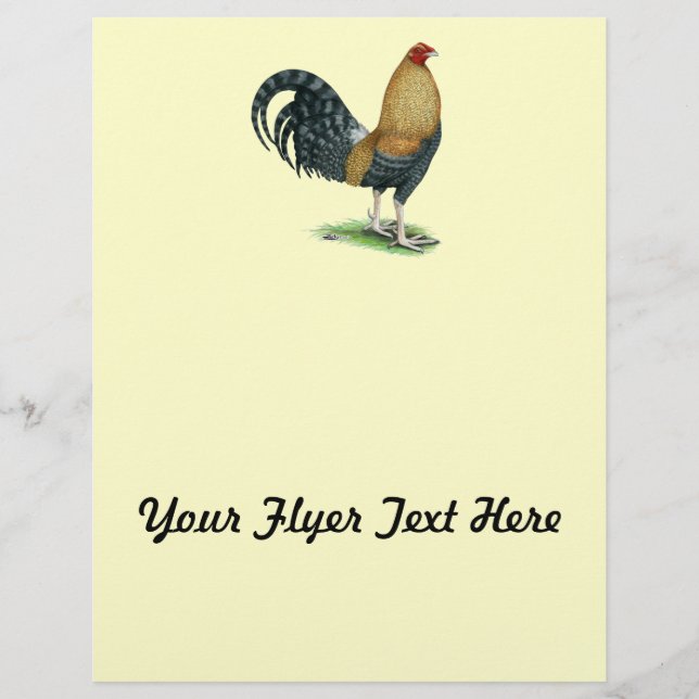 Gamecock: Dom oder Crele Flyer (Vorne)