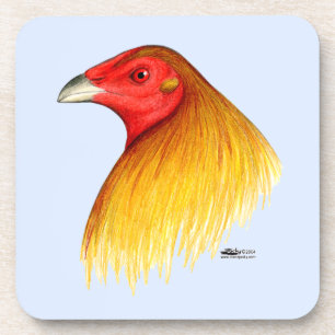 Gamecock Dubbed Untersetzer