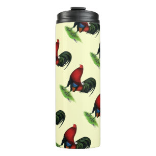 Gamecock: Dunkelrot Thermosbecher