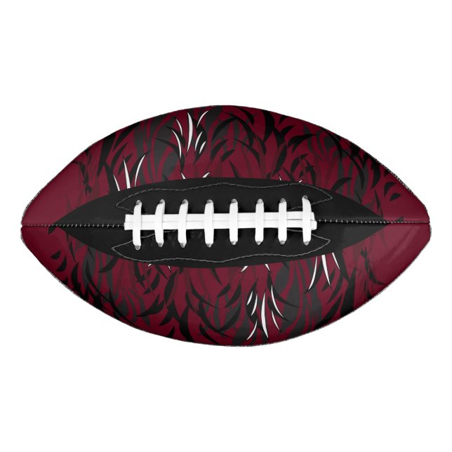 Gamecock Feathers 2 Panel Design Football (Vorderseite)
