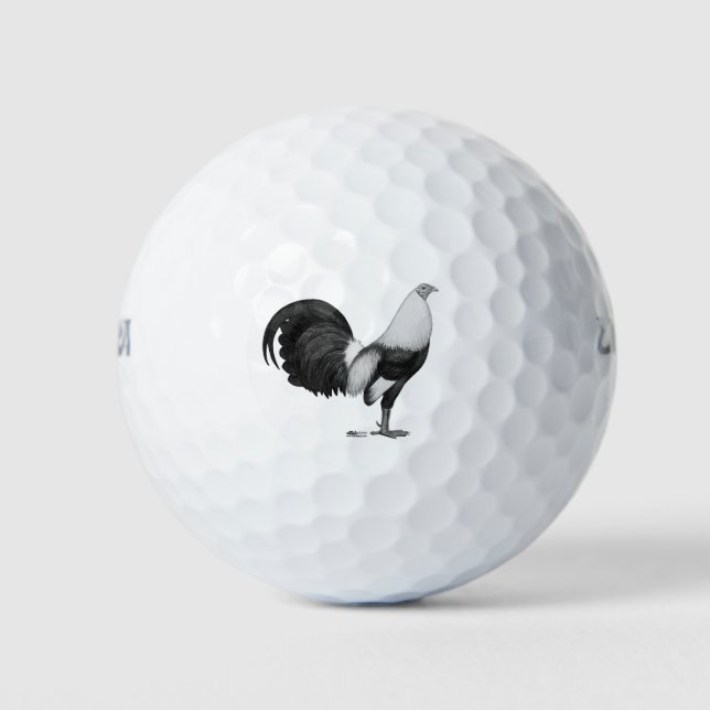 Gamecock Gray Duckwing Golfball (Vorderseite)