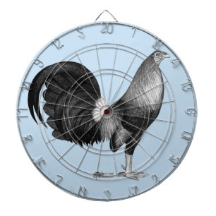 Gamecock Red Hatch Dartscheibe