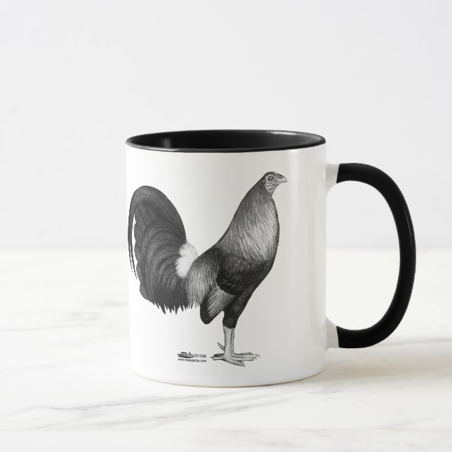 Gamecock Red Hatch Tasse (Rechts)