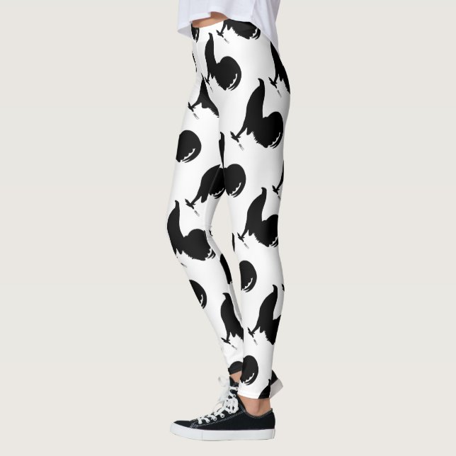 Gamecock Rooster-Silhouette Leggings (Links)