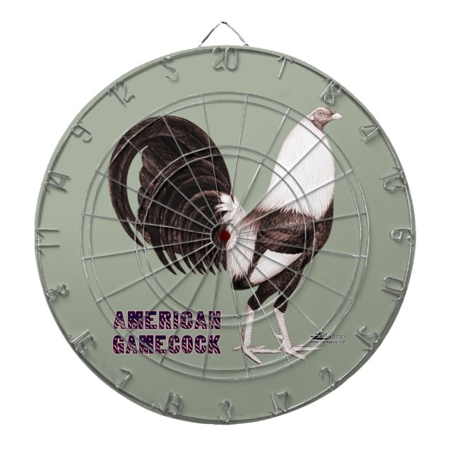 Gamecock Sepia Dartscheibe (vorne)