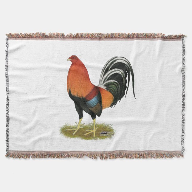 Gamecock Wheaten Rooster Decke (Vorderseite)
