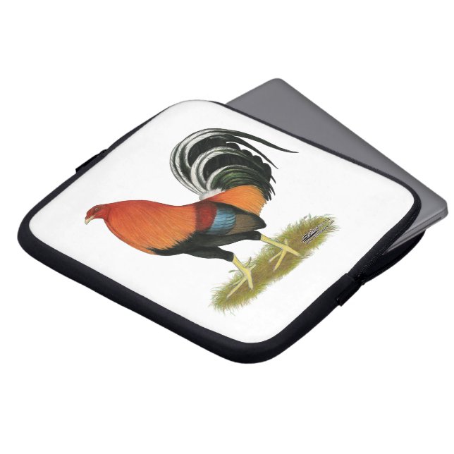 Gamecock Wheaten Rooster Laptopschutzhülle (Vorne Oben)