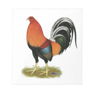 Gamecock Wheaten Rooster Notizblock