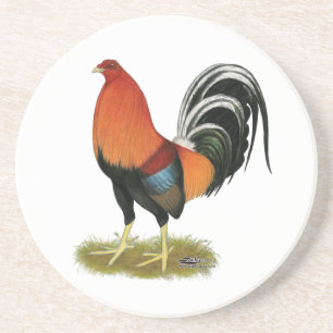 Gamecock Wheaten Rooster Untersetzer