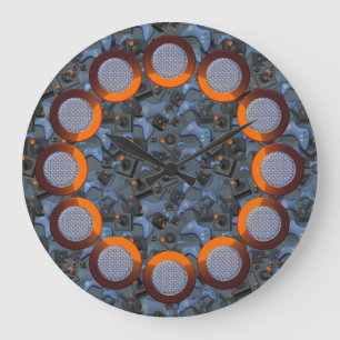 Gamecontroller-Uhr Große Wanduhr