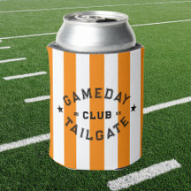Gameday Tailgate Club Orange Strip Custom Party