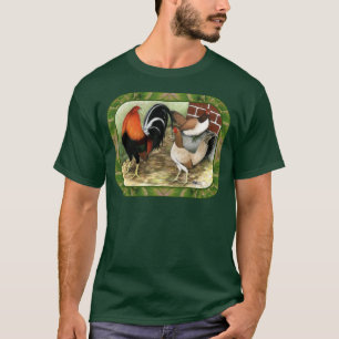 Gamefowl auf dem Bauernhof T-Shirt