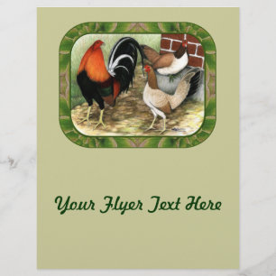 Gamefowl im Betrieb Flyer