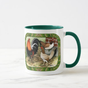Gamefowl im Betrieb Tasse