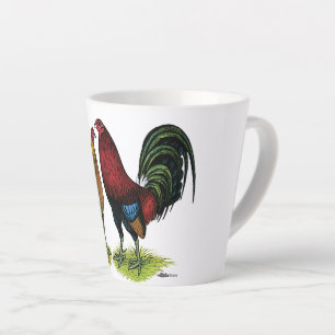 Gamefowl-Paar Milchtasse