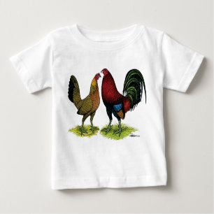 Gamefowl Paare Baby T-shirt