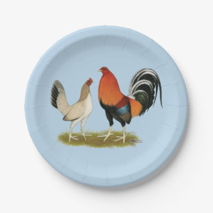 Gamefowl Pappteller