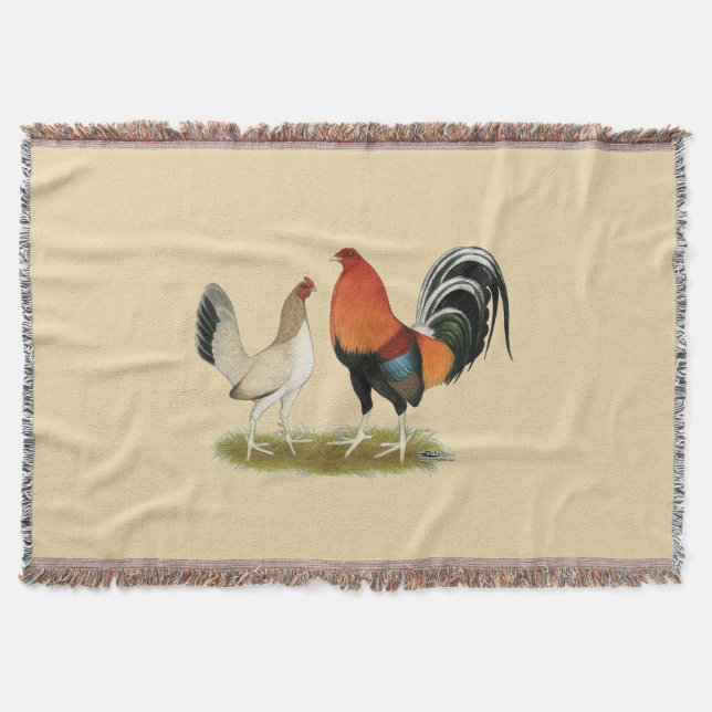 Gamefowl Wheatens Decke (Vorderseite)