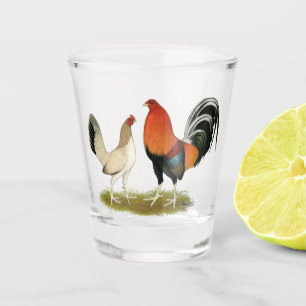 Gamefowl Wheatens Schnapsglas
