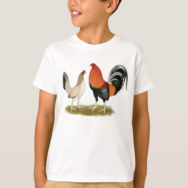 Gamefowl Wheatens T-Shirt (Vorderseite)