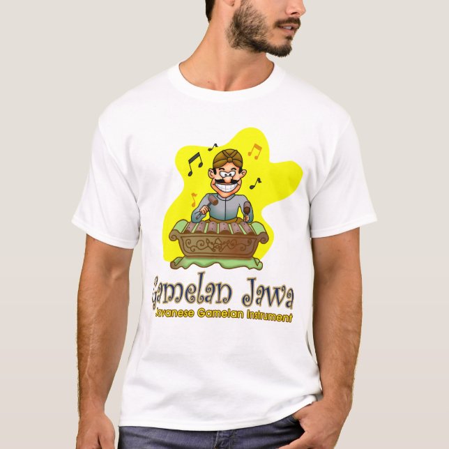 Gamelan Jawa T-Shirt (Vorderseite)