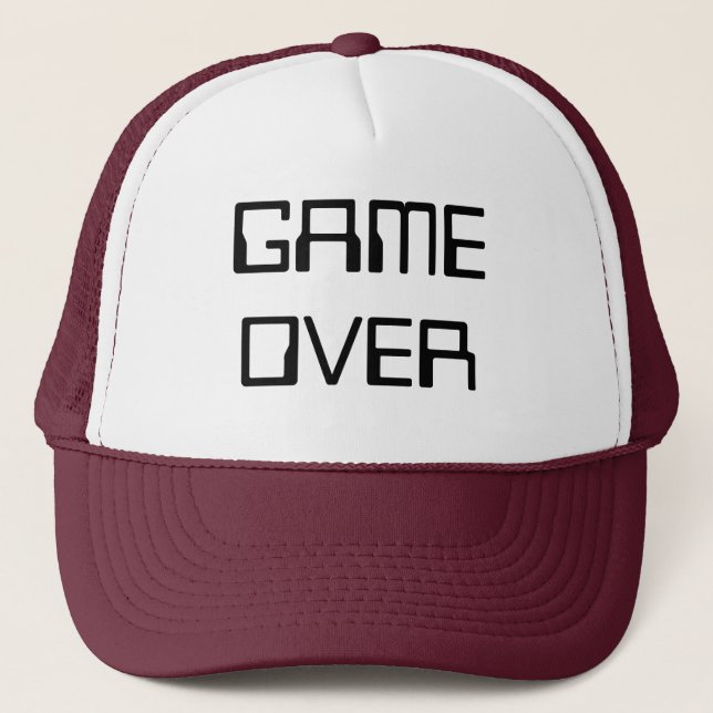 GAMEOVER TRUCKERKAPPE (Vorderseite)