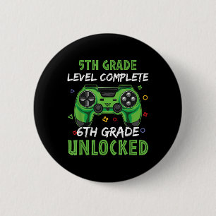 Gamepad 6. Klasse freigeschaltetes Geschenk für Ki Button