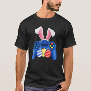 Gamepad-Controller mit sonnigen Ohren und Eiern Ko T-Shirt
