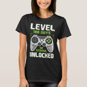 Gamer 100. Schultag 100 Tage ungezwungen T-Shirt