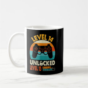 Gamer 14. Geburtstag für 14 Jahre Altes sonniges N Kaffeetasse