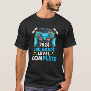 Gamer 2024 3. Stufe Vollständiger Abschluss 24 Gra T-Shirt